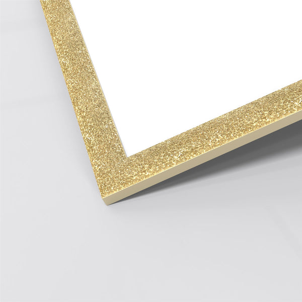 Stardust Range Gold Photo Picture Poster Frames, Large Square Small sizes, Hang or stand in Landscape or Portrait - Framesplus.co.uk