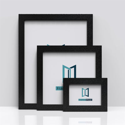 Rockstar Range Black Photo Picture Poster Frames, Large Square Small sizes, Hang or stand in Landscape or Portrait