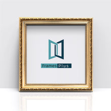 Louis Range Gold Photo Picture Poster Frames, Large Square Small sizes, Hang or stand in Landscape or Portrait - Framesplus.co.uk