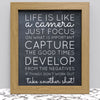 Black White Oak Photo Frame for 12x10 Inches (30.5 x 25.4 cm) Picture Photo Certificate, Stand or Hang on wall - Framesplus.co.uk