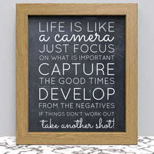 Black White Oak Photo Frame for 12x10 Inches (30.5 x 25.4 cm) Picture Photo Certificate, Stand or Hang on wall - Framesplus.co.uk