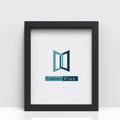 Rainbow Range Black Photo Picture Poster Frames