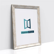 Exmouth Range White Distressed Photo Picture Poster Frames, Large Square Small sizes, Hang or stand in Landscape or Portrait - Framesplus.co.uk