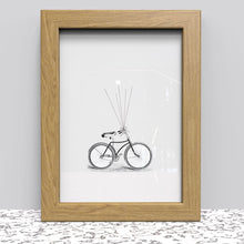 Black White Oak Photo Frame for A4 21 x 29.7 cm (8.27x11.69 Inches) Picture Photo Poster Certificate, Stand or Hang on wall - Framesplus.co.uk