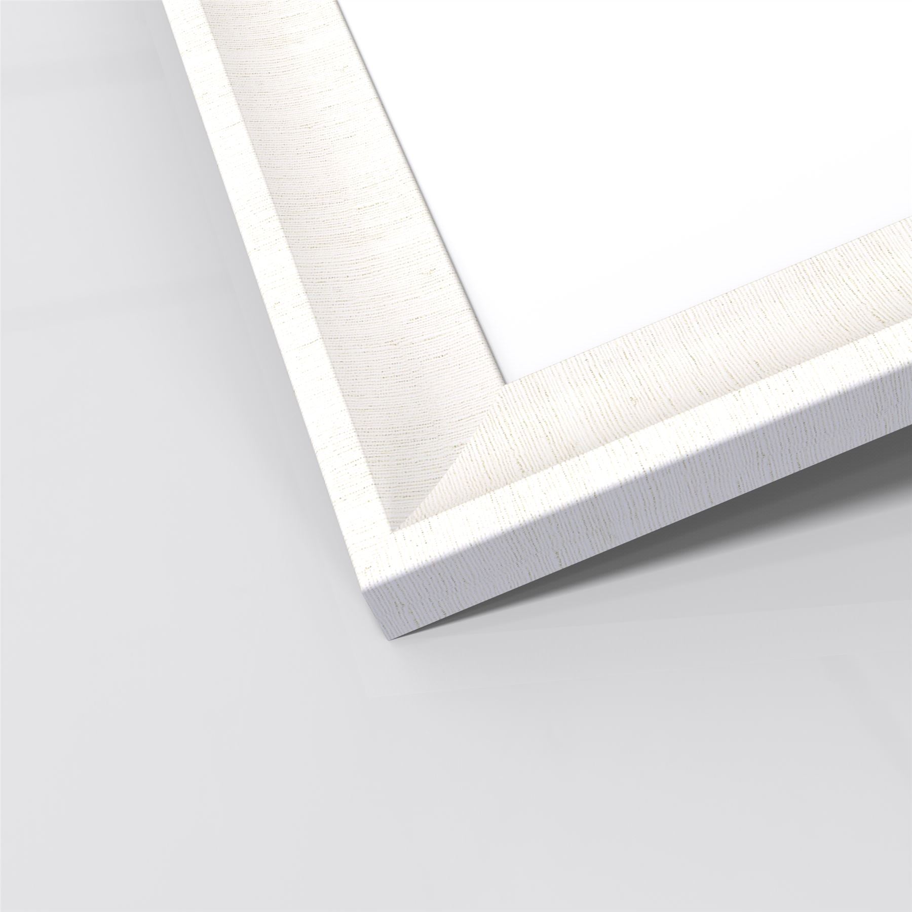 Millin Range White Photo Picture Poster Frames, Large Square Small sizes, Hang or stand in Landscape or Portrait - Framesplus.co.uk