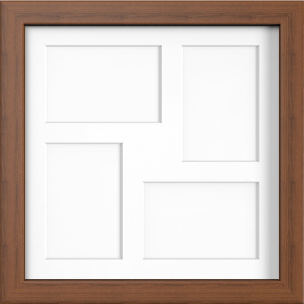MODERN MULTI PICTURE PHOTO FRAME FOR 4 IMAGES OF 6