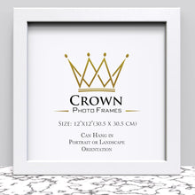 Black White Oak Photo Frame for 12x12 Inches (30.5 x 30.5 cm) Picture Photo Poster, Hang on wall - Framesplus.co.uk