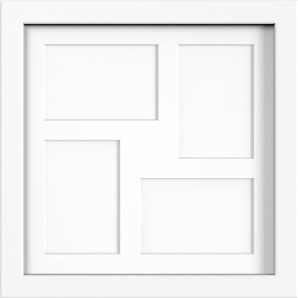 MODERN MULTI PICTURE PHOTO FRAME FOR 4 IMAGES OF 6