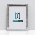 Rockstar Range Silver Photo Picture Poster Frames, Large Square Small sizes, Hang or stand in Landscape or Portrait