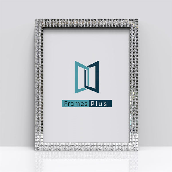 Rockstar Range Silver Photo Picture Poster Frames, Large Square Small sizes, Hang or stand in Landscape or Portrait - Framesplus.co.uk