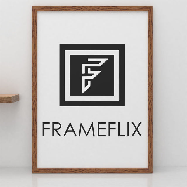 FrameFlix Dark Brown 14 × 11 Frame