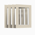 Ivory Matt Mount Pack of 8 mounts for Picture Photo Frames Large Square all Sizes
