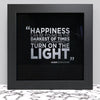 Black White Oak Photo Frame for 23 x 23 cm (9.1x9.1 Inches) Picture Photo, Stand or Hang on wall in both - Framesplus.co.uk