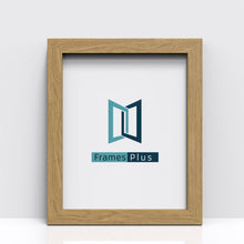 Sleek Range Oak Photo Picture Poster Frames - Framesplus.co.uk