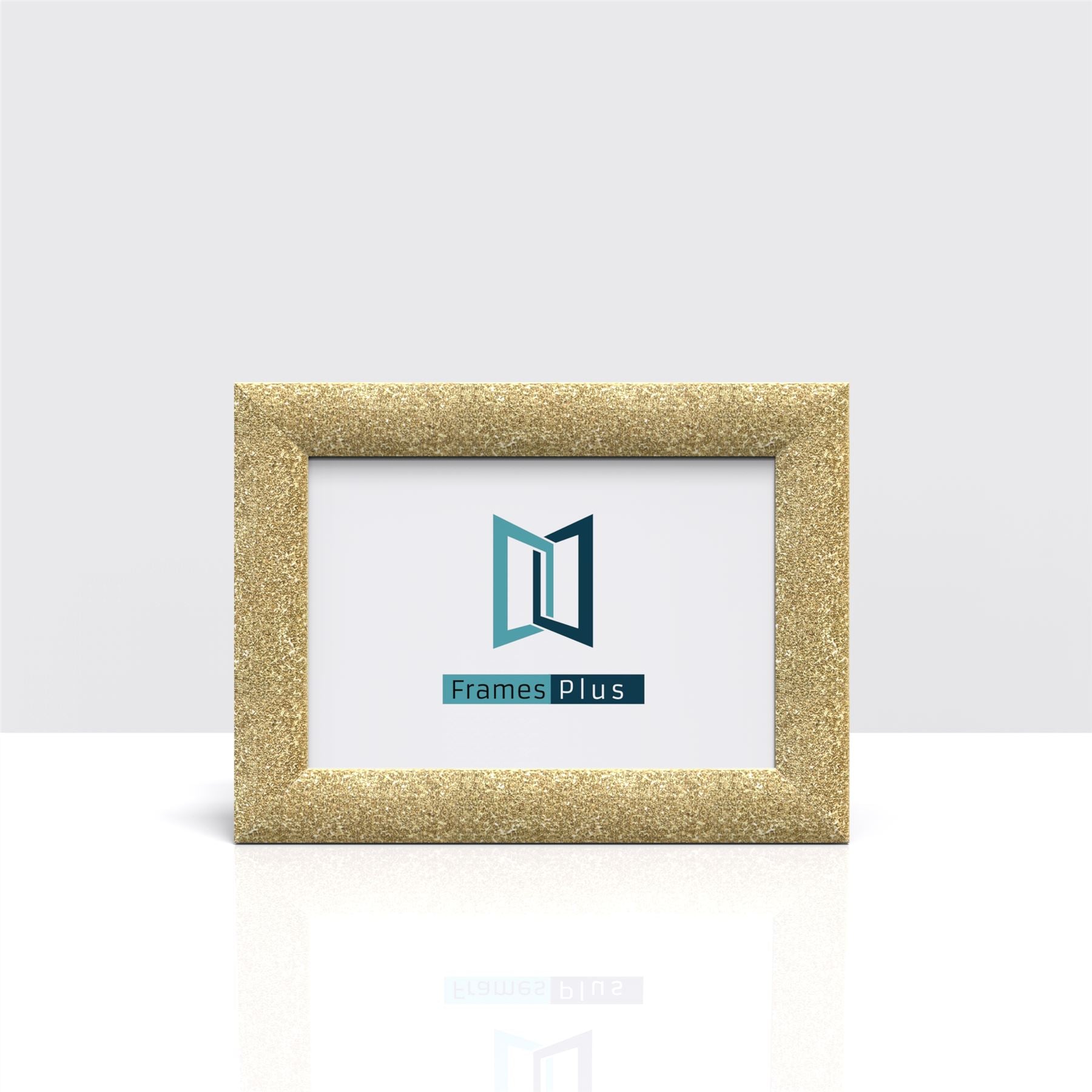 Stardust Range Gold Photo Picture Poster Frames, Large Square Small sizes, Hang or stand in Landscape or Portrait - Framesplus.co.uk