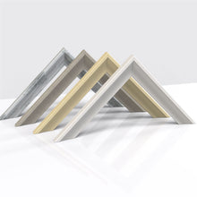 Millin Range Cream Photo Picture Poster Frames, Large Square Small sizes, Hang or stand in Landscape or Portrait - Framesplus.co.uk