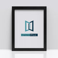 Rockstar Range Black Photo Picture Poster Frames, Large Square Small sizes, Hang or stand in Landscape or Portrait