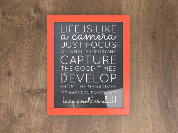 Rainbow Range Red Photo Picture Poster Frames - Framesplus.co.uk