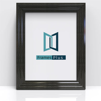 Deco Range Black Photo Picture Poster Frames, Large Square Small sizes, Hang or stand in Landscape or Portrait