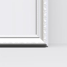 Louis Range White Photo Picture Poster Frames, Large Square Small sizes, Hang or stand in Landscape or Portrait - Framesplus.co.uk