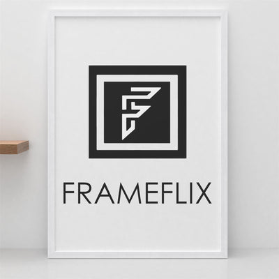 FrameFlix White Photo Picture Poster Frames Large Square Small A1 A2 A3 A4 A5