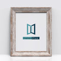 Exmouth Range Walnut Distressed Photo Picture Poster Frames, Large Square Small sizes, Hang or stand in Landscape or Portrait