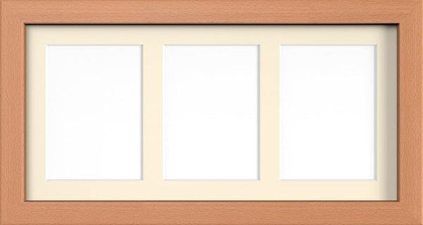 MODERN MULTI PICTURE PHOTO FRAME FOR 3 IMAGES OF 7