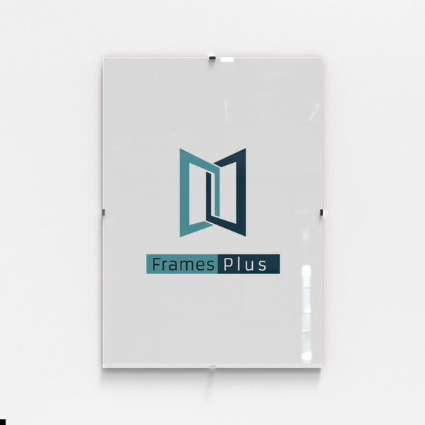 Frameless Clip Frame for Picture Photo Poster Display All Sizes - Framesplus.co.uk