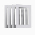 White Matt Mount Pack of 8 mounts for Picture Photo Frames Large Square all Sizes