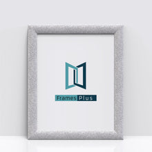 Stardust Range Silver Photo Picture Poster Frames, Large Square Small sizes, Hang or stand in Landscape or Portrait - Framesplus.co.uk