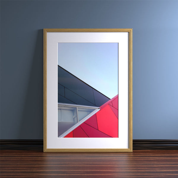 Devon Range Oak Picture Photo Poster Frame with White Mount - Framesplus.co.uk