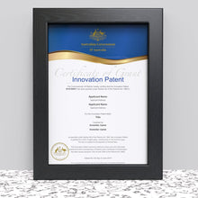 Black White Oak Photo Frame for A4 21 x 29.7 cm (8.27x11.69 Inches) Picture Photo Poster Certificate, Stand or Hang on wall - Framesplus.co.uk