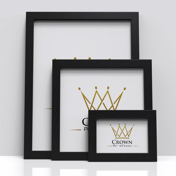 Black Photo Picture Poster Frames Large Square Small all sizes, Hang or stand - Framesplus.co.uk