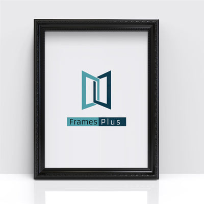 Louis Range Black Photo Picture Poster Frames, Large Square Small sizes, Hang or stand in Landscape or Portrait