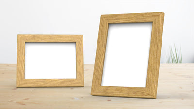 Classic Range Oak Photo Picture Poster Frames