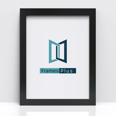 Element Range Black Photo Picture Poster Frames, Large Square Small sizes, Hang or stand in Landscape or Portrait