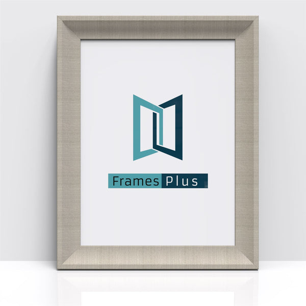 Millin Range Grey Photo Picture Poster Frames, Large Square Small sizes, Hang or stand in Landscape or Portrait - Framesplus.co.uk